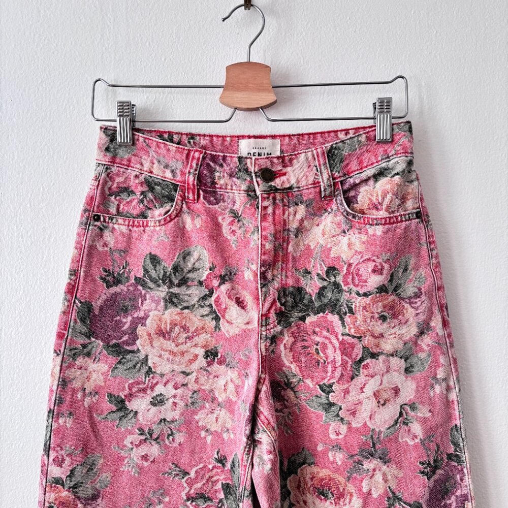 Sezane The Wide Leg Trousers in Almeria Print - Picture 6 of 11